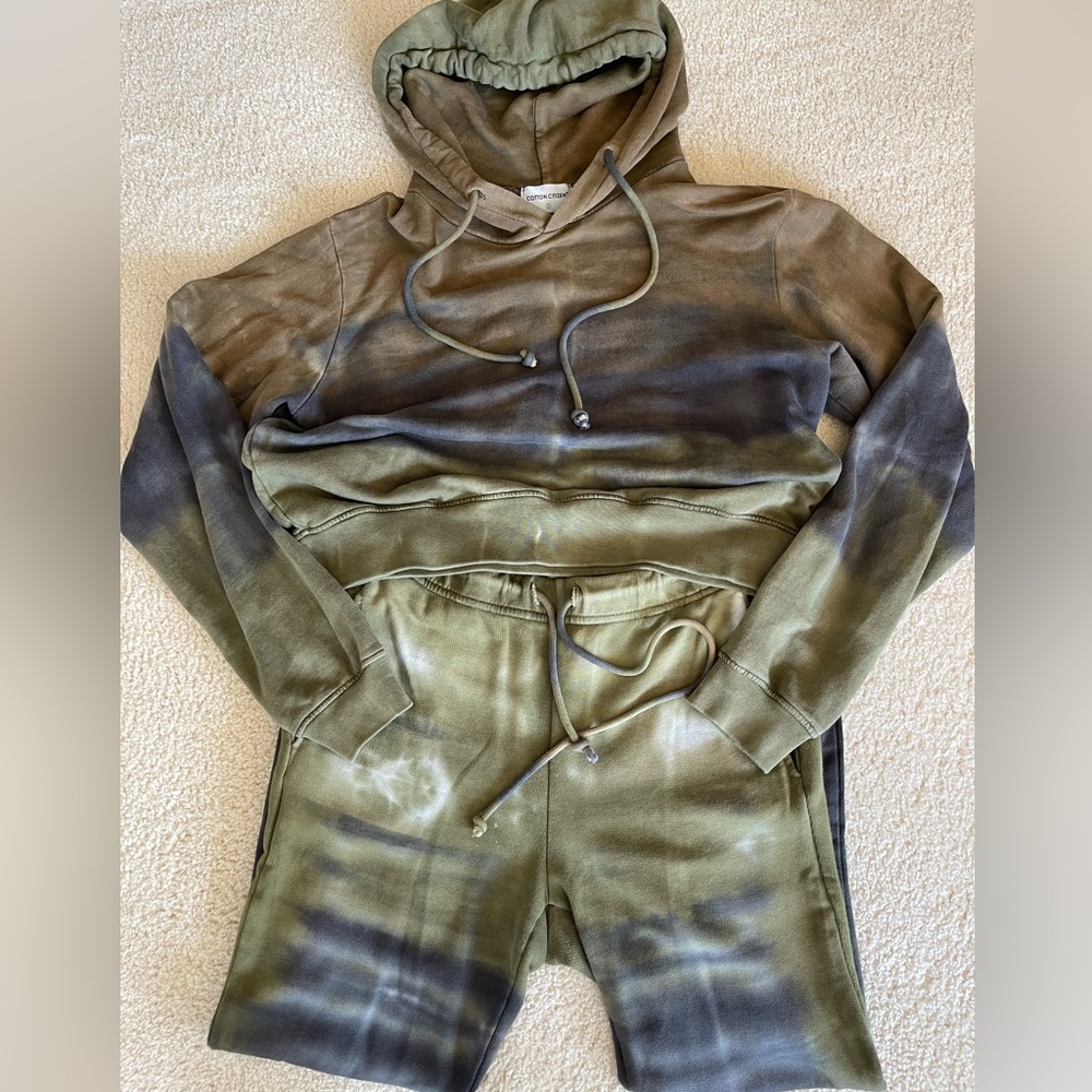 Cotton Citizen Tie Dye Milan Set | Hoodie + Sweatpants Set